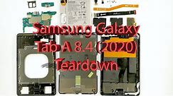 Samsung Galaxy Tab A 8.4 (2020) SM-T307U Full Disassembly Teardown Guide