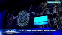 CES 2013: Samsung shows off Ultra HD 4K Televisions