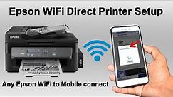 Epson wifi direct printer setup | printer wifi connection | printer wifi setup | epson mobile conect