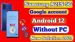 Samsung A21S frp bypaas google Account remove without password working methods 2024