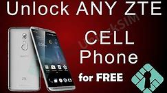 Unlock ZTE Boost Mobile phone for free