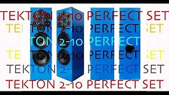 FIRST REVIEW: Tekton 2-10 Perfect Set speakers!