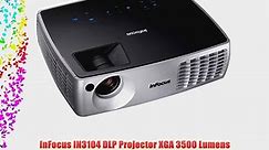 InFocus IN3104 DLP Projector XGA 3500 Lumens