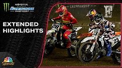 Supercross 2024 EXTENDED HIGHLIGHTS: Round 4 in Anaheim | 1/27/24 | Motorsports on NBC