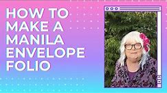How to Make a Manila Envelope Folio Video 1 of 3