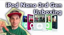 iPod Nano 3rd Gen Unboxing and Cover Flow demonstration