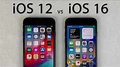 iOS 12 vs iOS 16 on iPhone 8 - Old iOS vs Latest iOS!