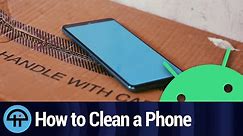 How To Clean Tacky Rubberized Plastic on Old Phones