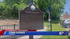 Town springs in Clinton, TN