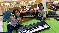 Yamaha PSR-E263 | Unboxing | Keyboard