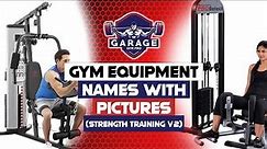 Gym Equipment Names With Pictures (Strength Training Machines Part 2)