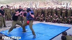 Israeli Soldiers Demonstrate Krav Maga
