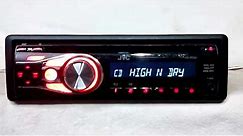 JVC KD R330 AM/FM/CD player car stereo