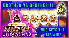 Kronos Unleashed Slot Big Win! 2X FREE GAMES! Max Bet Bonus, Who Wins?