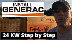 How To Install a Generac 24 KW Generator for Your Home (Part 1)