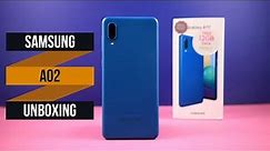 Samsung A02 Unboxing & Quick Review