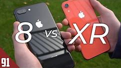 iPhone 8 vs iPhone XR - Comparison