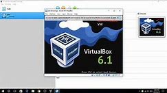 How to install UNIX on Virtual Box in Windows 10
