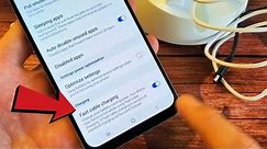 Galaxy A50 / A50s : How to Enable/Disable Fast Cable Charging
