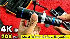 20X Zoom Lens Review || Best Zoom Lens for Mobile Phone ||
