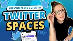 How To Use Twitter Spaces For BEGINNERS