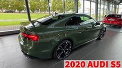 2020 Audi S5 Coupe S line - 349 HP - Green