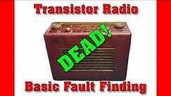 Transistor Radio Repair: Logical Fault Finding