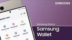 Use Samsung Wallet on the Galaxy S24 series to store payment cards digitally | Samsung US