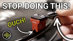 How to Use a Turntable/Record Player - Avoid Damage!