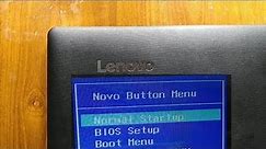 Where Is The BIOS or NOVO Button On Lenovo Ideapads