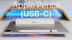 Apple Pencil (USB-C) Unboxing & Everything You Need To Know