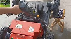 gasoline engine self charging backup battery zero turn remote control track mower