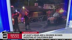 At least 4 dead, others injured in mass shooting in California