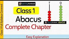 Class 1 Maths Abacus