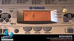 Yamaha PSR-275 Keyboard - 100 Demonstration Songs Part 1/2