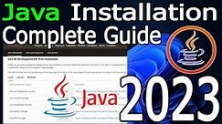 How to Install Java on Windows 10/11 [ 2023 Update ] JAVA_HOME, JDK Installation