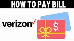 How To Pay Verizon Bill With Gift Card