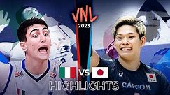 JAPAN vs ITALY | Highlights | Men's VNL 2023