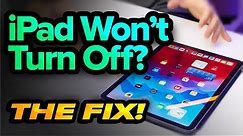 My iPad Won't Turn Off! Here's The Fix.