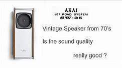 How's the sound quality? 70's Akai SW35 test