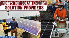 With Solar Energy's Rise in India, Meet the Top Providers in Solar Solutions| Oneindia News