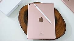 Rose Gold iPad Pro 9.7" + Apple Pencil UNBOXING