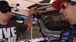 Ken Block X Games 17 - Testing - Interview by Vaughn Gittin Jr. Ford Racing TV