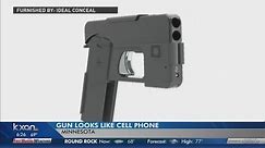 Gun gadget: Cell phone case turns into handgun