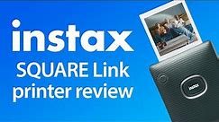 Fujifilm instax SQUARE Link REVIEW: best wireless photo printer?
