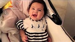 ** Funny Baby**3 month old Baby talking**