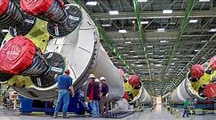 Inside US Super Advanced Factory Producing Powerful Space Rocket - Production Line