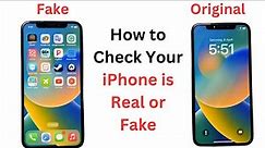 How to Check iPhone Real or Fake With Serial Number