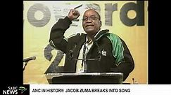 Throwback to the ANC 51st National Conference I Jacob Zuma leads with songs