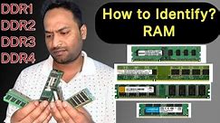 Identification of RAM - Random-Access Memory identification. All about computer RAM. R.A.M. in PC